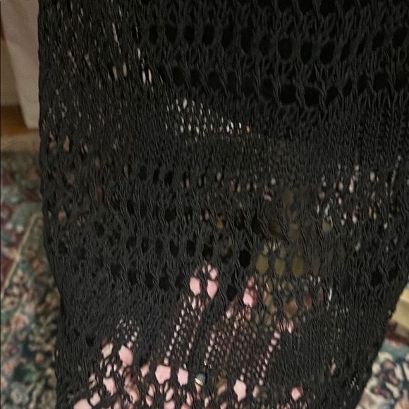 Theory Black Sleeveless Scoop Neck Maxi Gown - Picture 6 of 14